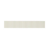 Whimsical Stripe Green Wedding Belly Band Uitnodigingen Wikkel (Vlak)