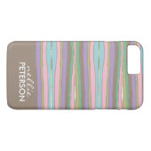Whimsical Stripes Case-Mate iPhone Case (Achterkant (Horizontaal))