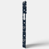 Whimsical Stylish Stars Rocket Spaceship Custom Case-Mate iPhone Case (Achterkant / Rechts)