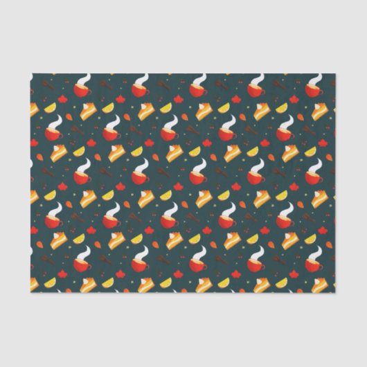 Whimsical Sugar Autumn Winter Sweet Tissuepapier (Voorkant)