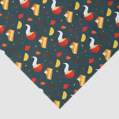 Whimsical Sugar Autumn Winter Sweet Tissuepapier (Detail)