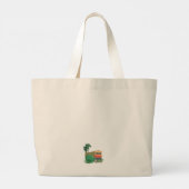 Whimsical Summer Countryside Grote Tote Bag (Achterkant)