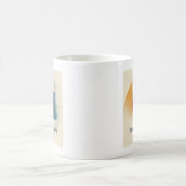 Whimsical Sun Moon Solar Eclipse Koffiemok (Center)