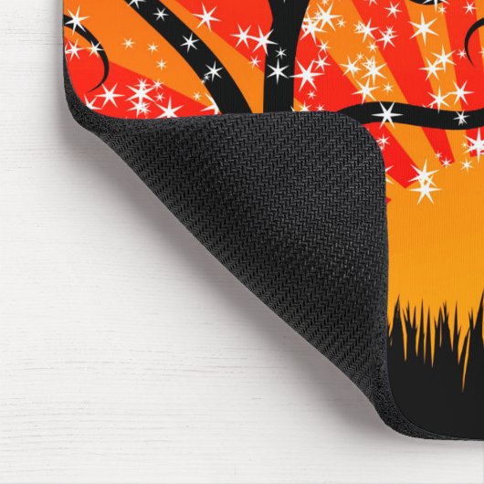 Whimsical Sunburst Muismat (Hoek)