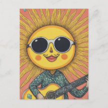 Whimsical Sunshine op gitaar spelen