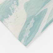 Whimsical Surfen Zwarte Cat Stranddeken Fleece Deken (Hoek)