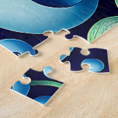 Whimsical Surreal Creatures - Kleurrijke Fantasy A Legpuzzel (Zijkant)