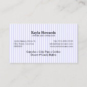 Whimsical Sweet Desserts Visitekaartje (Achterkant)