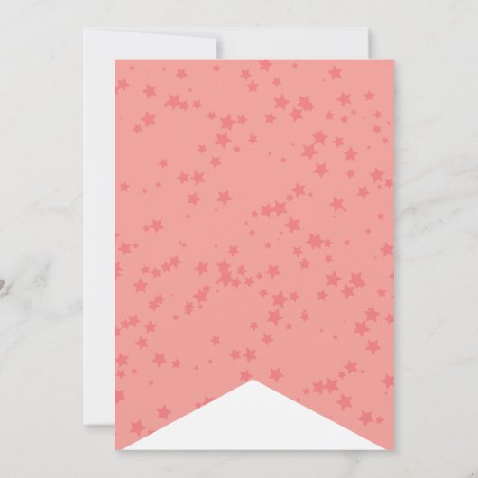 Whimsical Sweet Fairy Princess Girl Birthday Party (Achterkant)