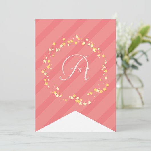 Whimsical Sweet Fairy Princess Girl Birthday Party (Staand voorkant)