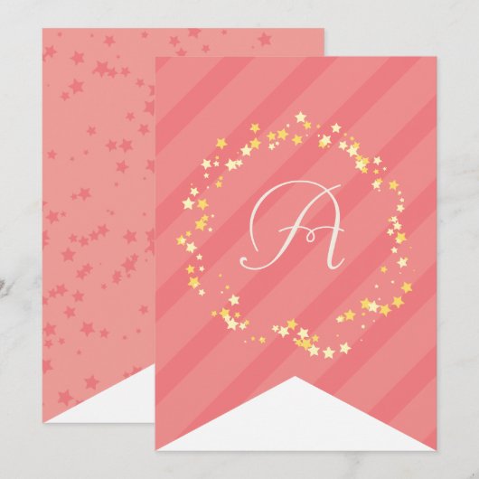 Whimsical Sweet Fairy Princess Girl Birthday Party (Voorkant / Achterkant)