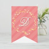 Whimsical Sweet Fairy Princess Girl Birthday Party Kaart (Staand voorkant)