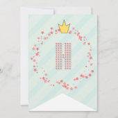 Whimsical Sweet Fairy Princess Girl Birthday Party Kaart (Voorkant)