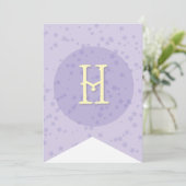 Whimsical Sweet Fairy Princess Girl Birthday Party Kaart (Staand voorkant)