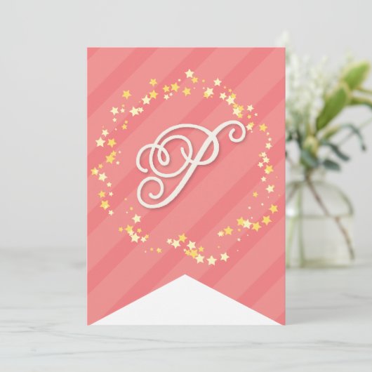 Whimsical Sweet Fairy Princess Girl Birthday Party Kaart (Staand voorkant)