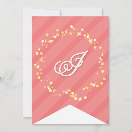 Whimsical Sweet Fairy Princess Girl Birthday Party Kaart (Voorkant)