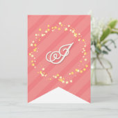 Whimsical Sweet Fairy Princess Girl Birthday Party Kaart (Staand voorkant)