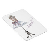 Whimsical "Sweet" Mannequin met Tutu Magneet (Rechterzijde)