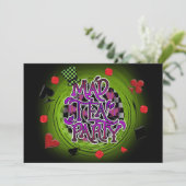 Whimsical Swirl MAD TEA ARTIJ Kaart (Staand voorkant)