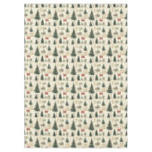 Whimsical  tafelkleed in gedempte feestelijke tint (Voorkant)