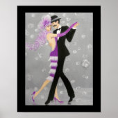 WHIMSICAL TANGO DANCERS POSTER (Voorkant)