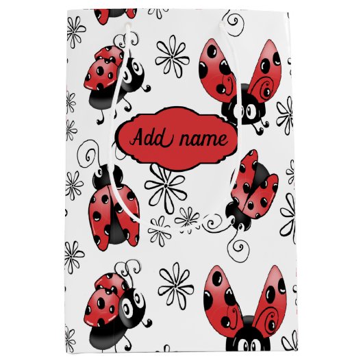 Whimsical-tapijten met bloemen kleine cadeautas (Voorkant)