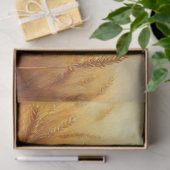 Whimsical Tarweveld Landschap Art Decoupage Tissuepapier (Geschenk)