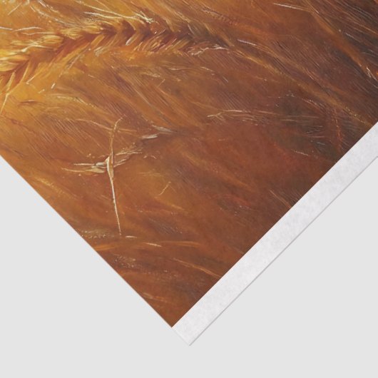 Whimsical Tarweveld Landschap Art Decoupage Tissuepapier (Detail)