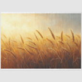 Whimsical Tarweveld Landschap Art Decoupage Tissuepapier (Voorkant)