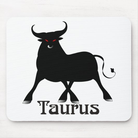 Whimsical Taurus Mousepad Muismat (Voorkant)