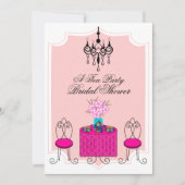 Whimsical Tea Party Kaart (Voorkant)