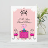 Whimsical Tea Party Kaart (Staand voorkant)