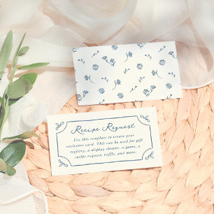 Whimsical  Tea Party Vrijgezellenfeest Informatiekaartje