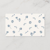 Whimsical Tea Party Vrijgezellenfeest Informatiekaartje (Achterkant)