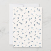 Whimsical  Tea Party Vrijgezellenfeest Kaart (Achterkant)