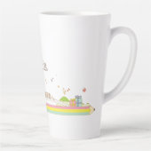 Whimsical Teacher's Scene op maat Latte Mok (Rechts)