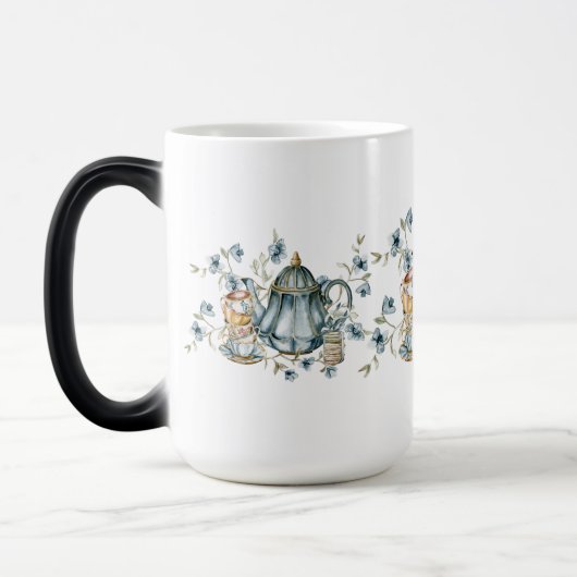 Whimsical Teacup voor gezellige thee- en koffielie Magische Mok (Links)