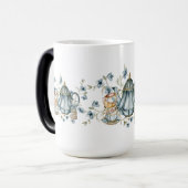 Whimsical Teacup voor gezellige thee- en koffielie Magische Mok (Voorkant links)