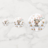 Whimsical Teddy Bear Baby Shower  Confetti (Voorkanten)