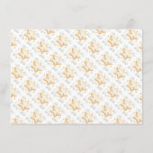 Whimsical Teddy Bear Baby Shower Design  Informatiekaartje (Achterkant)