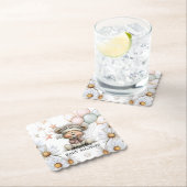 Whimsical Teddy Bear Baby Shower  Kartonnen Onderzetters (Insitu)