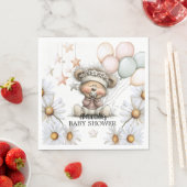 Whimsical Teddy Bear Baby Shower  Servet (Insitu)