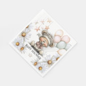 Whimsical Teddy Bear Baby Shower  Servet (Hoek)