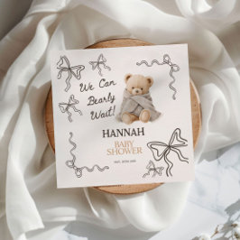 Whimsical Teddy Bear Baby Shower  Servet
