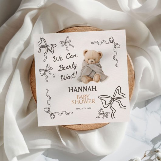 Whimsical Teddy Bear Baby Shower  Servet