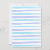 Whimsical Teddy Boys Baby shower Uitnodiging (Achterkant)