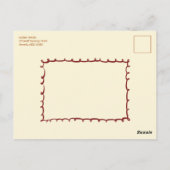Whimsical Thanksgiving Friendsgiving Dinner Custom Briefkaart (Achterkant)
