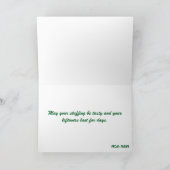 Whimsical Thanksgiving Harvest Kaart (Binnen)