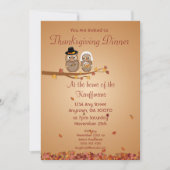 Whimsical Thanksgiving Ownership Card Kaart (Voorkant)