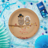 Whimsical Thanksgiving Ownership Papieren Bordje (Feest)